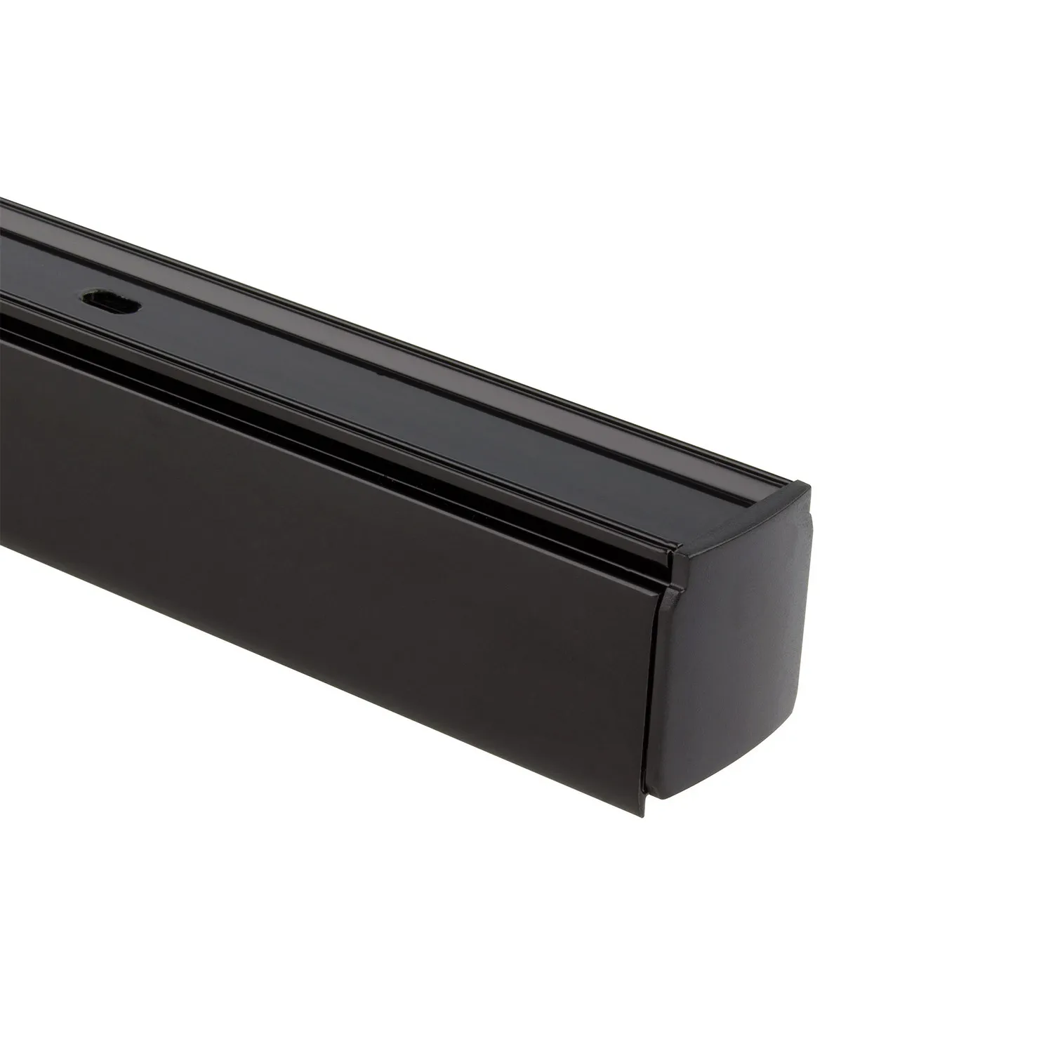 Dreiphasenstromschiene für LED Strahler 1 Meter schwarz