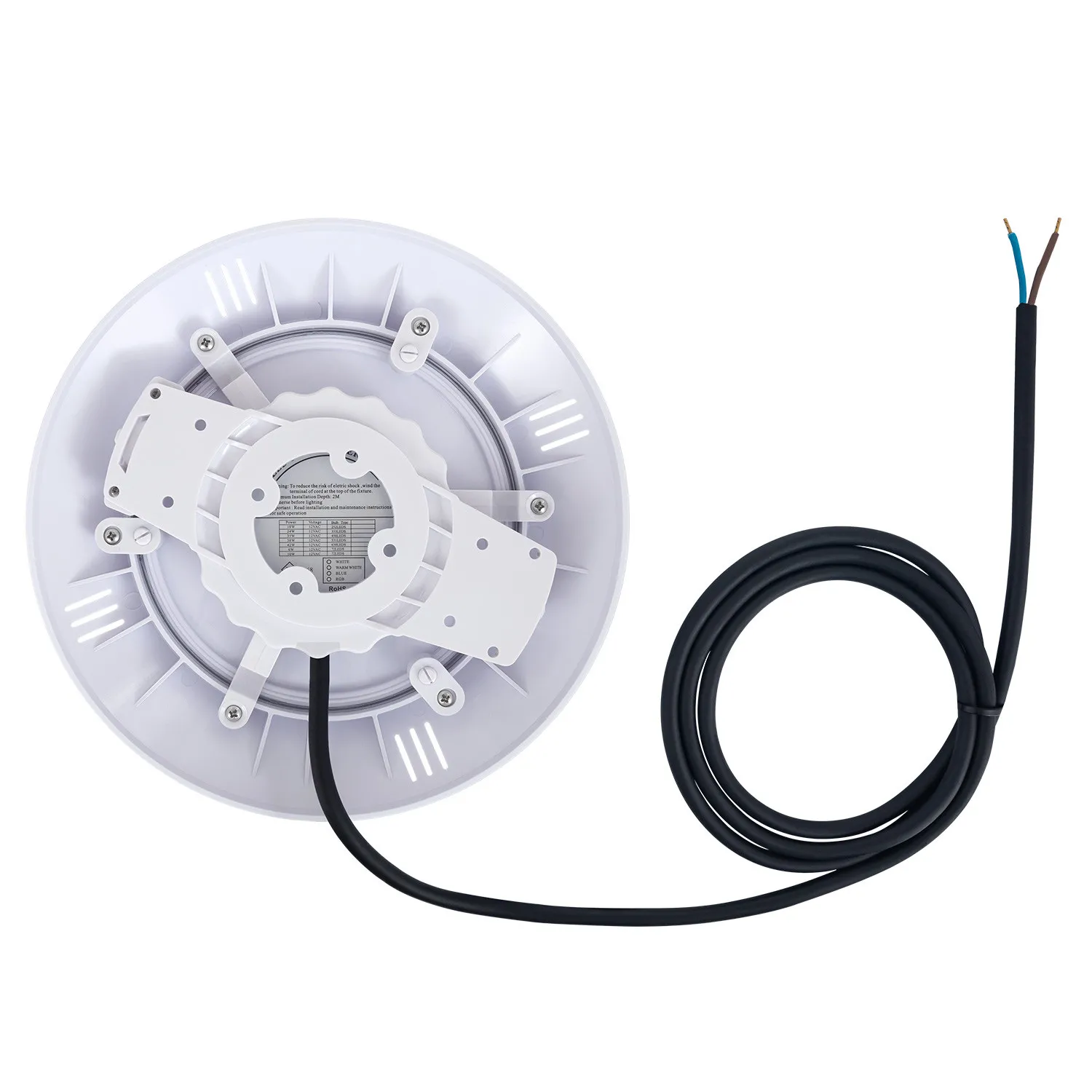 LED-Poolstrahler Oberfläche tauchfähig 12V AC IP68 35W3