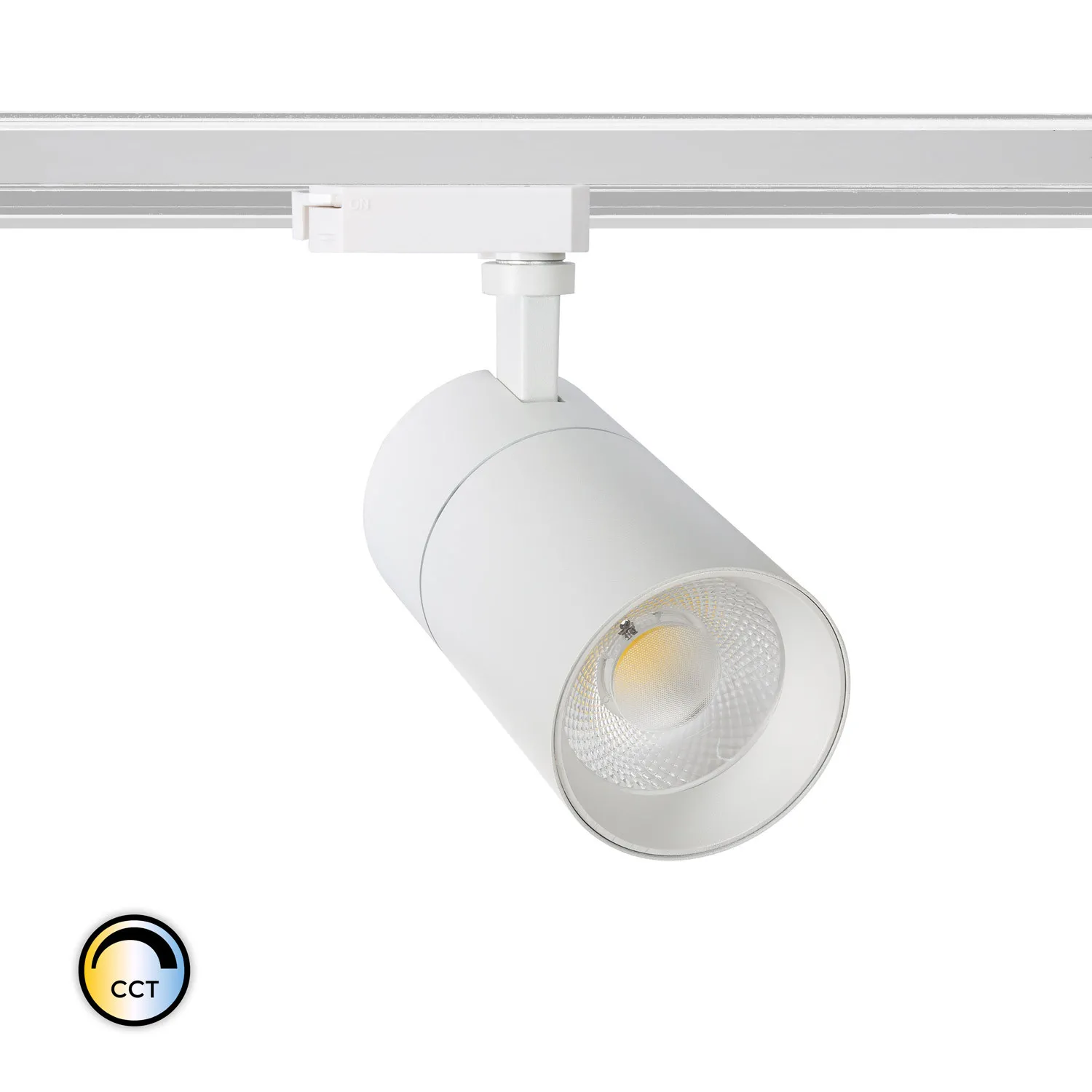 LED-Strahler MARTHA 30W Weiss Dimmbar CCT Auswählbar für 1-Phasenstromschienen