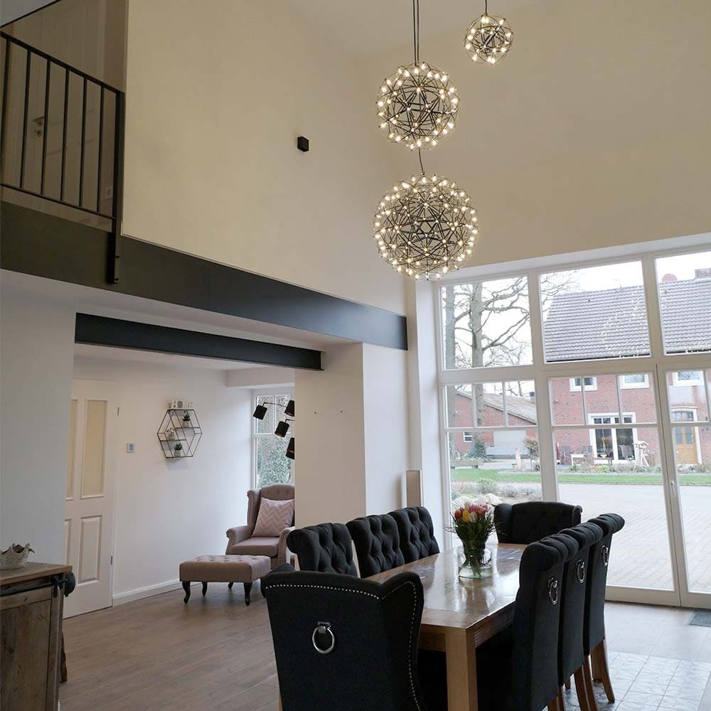 s.luce Atom 30 Dimmbare LED-Hängeleuchte Metallkugel