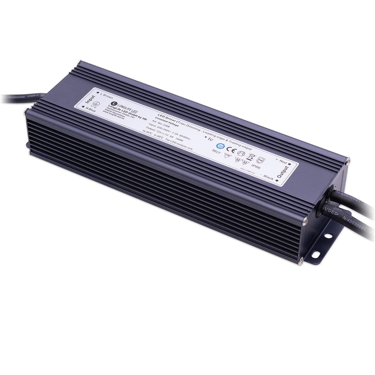 LEDNetzteil150W12V125AIP66dimmbarTRIAC2