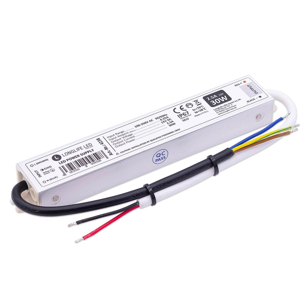 LEDNetzteil30W12V25AIP67