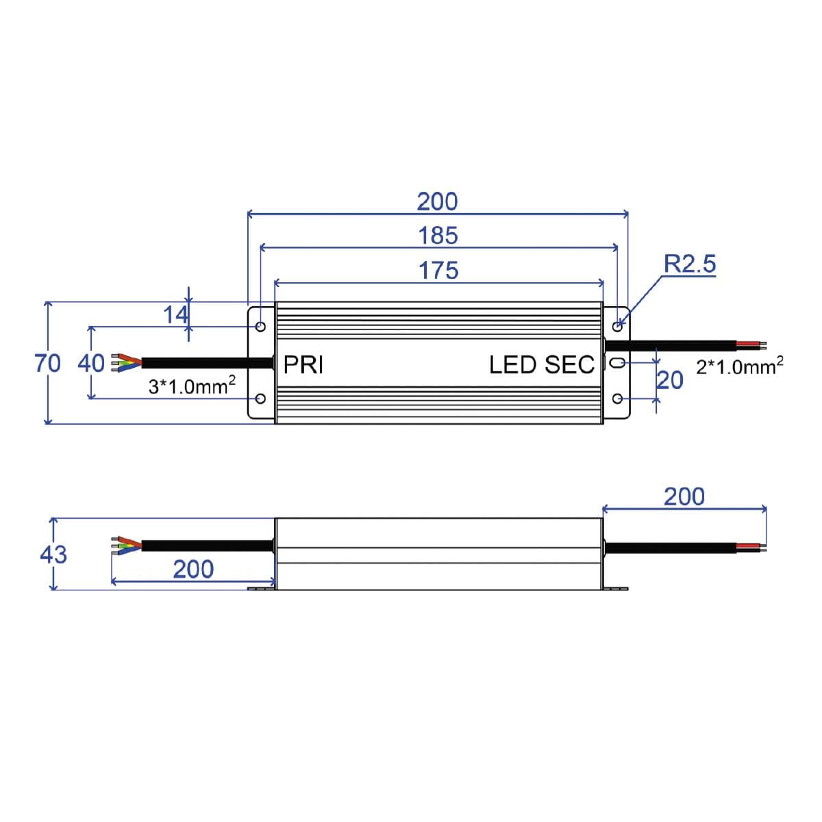 LEDNetzteil60W12V5AIP66dimmbarTRIACLongLifeLEDKV-12060-TDSchaltnetzteilCV-20031_1920x1920