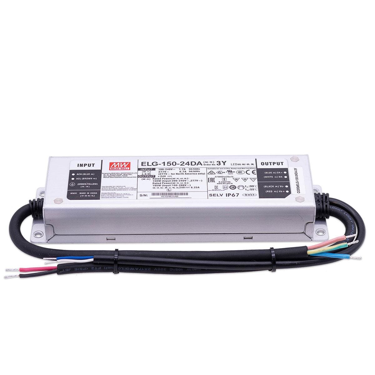 MeanWellELG-150-24DA-3YLEDNetzteildimmbarDALI150W 2