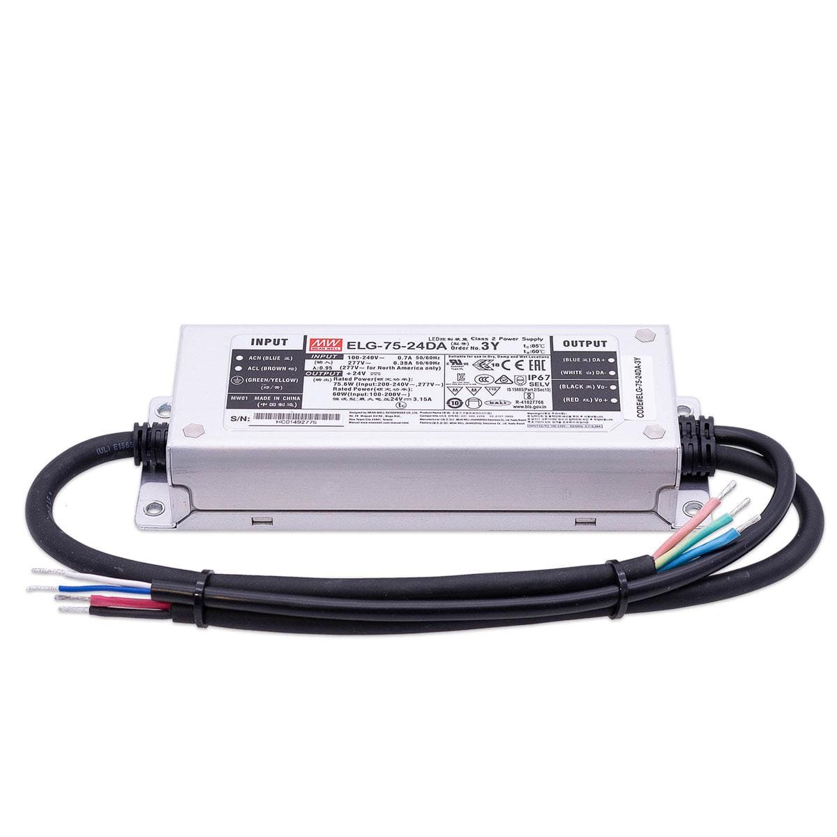 MeanWellELG-75-24DA-3YLEDNetzteildimmbarDALI72