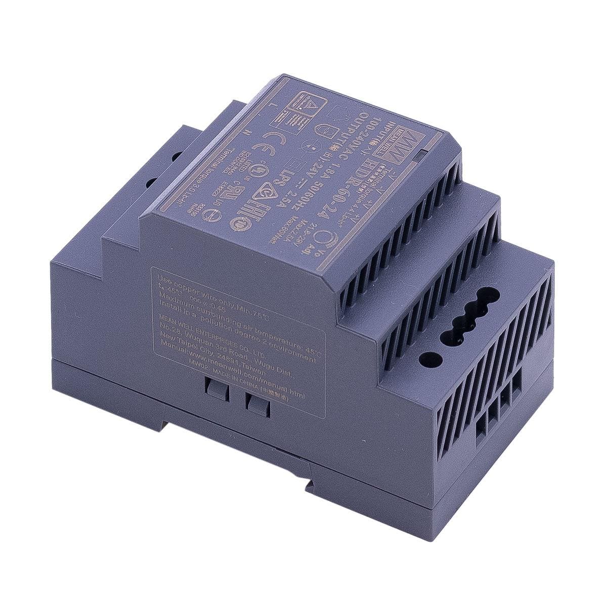 MeanWellHDR-60-24LEDHutschienen12