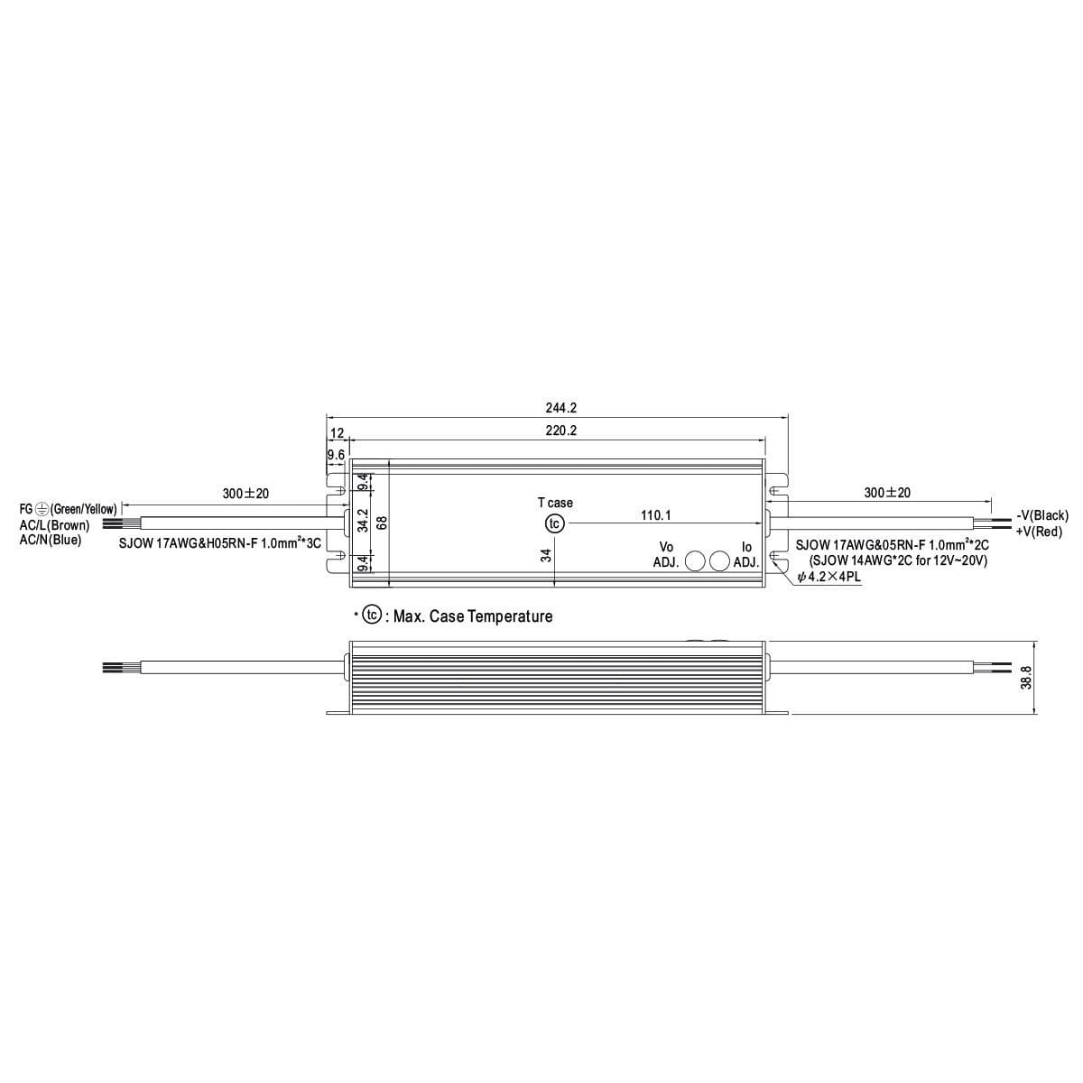 MeanWellHLG-240H-12ALEDNetzteil192W12V16AIP65SchaltnetzteilCV-20072_1920x1920