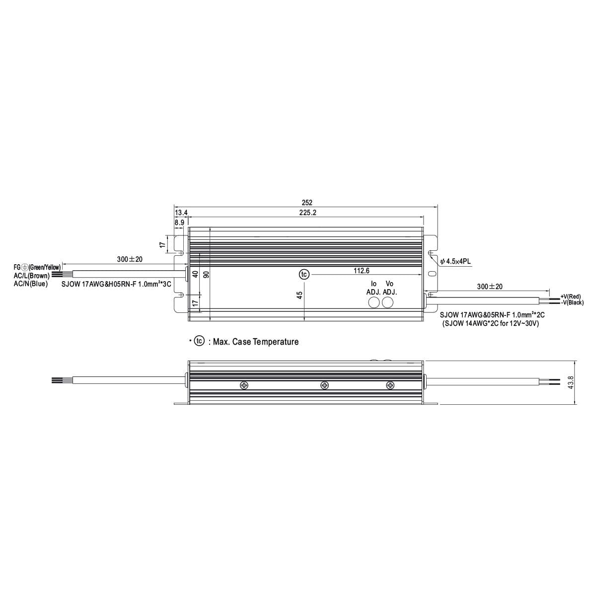 MeanWellHLG-320H-12ALEDNetzteil264W12V22AIP65SchaltnetzteilCV-20074_1920x1920