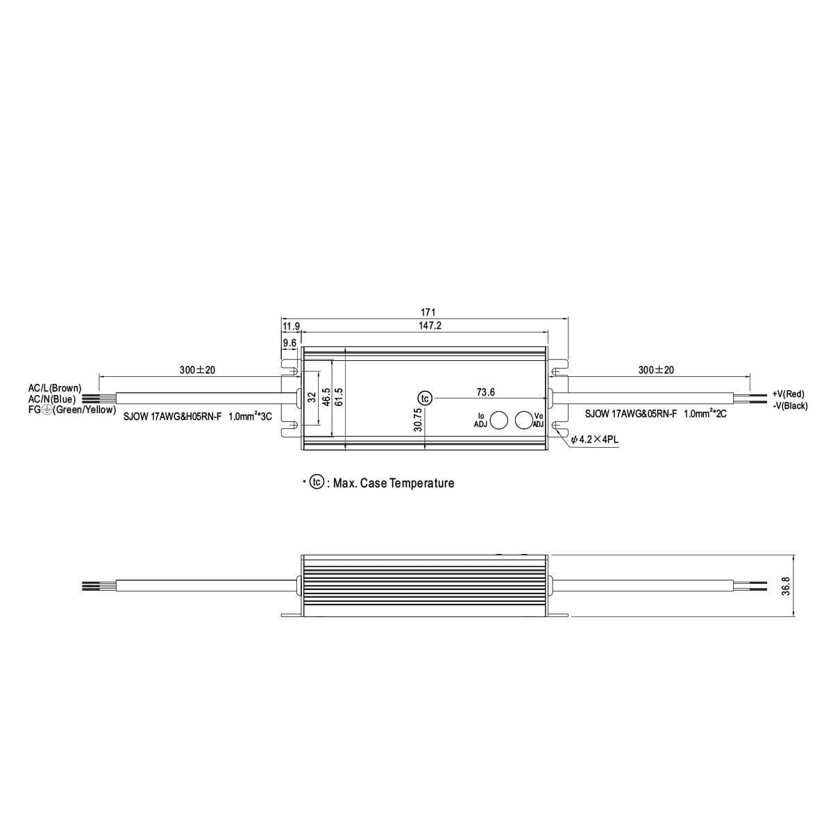 MeanWellHLG-40H-12ALEDNetzteil40W12V33AIP65SchaltnetzteilCV-20102_1920x1920
