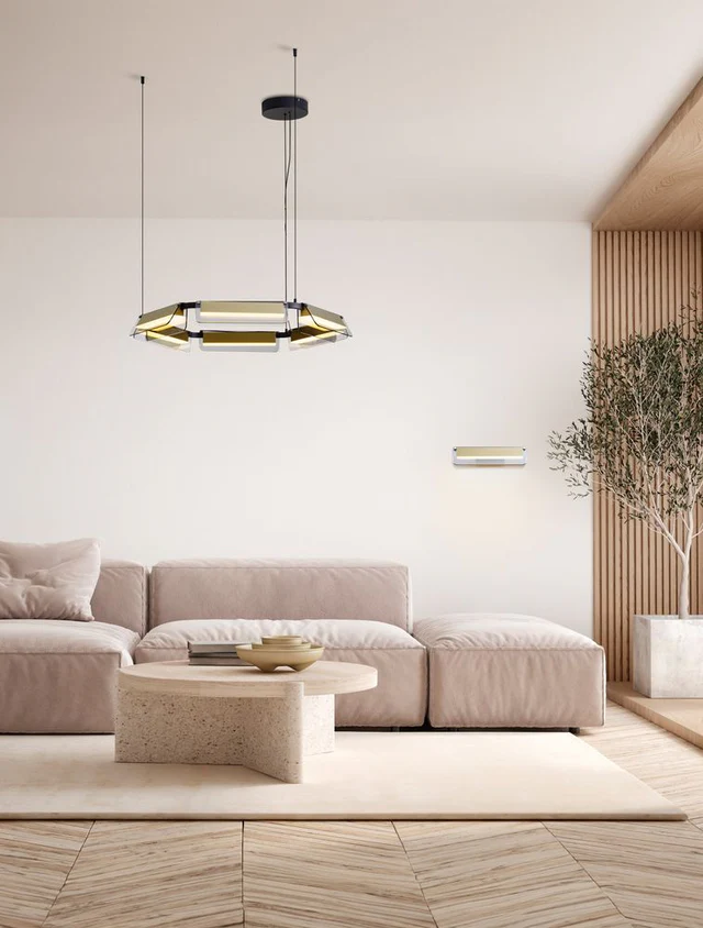 Apnea-LED-Pendelleuchte-Hexagon-Schwarz--Gold-181520