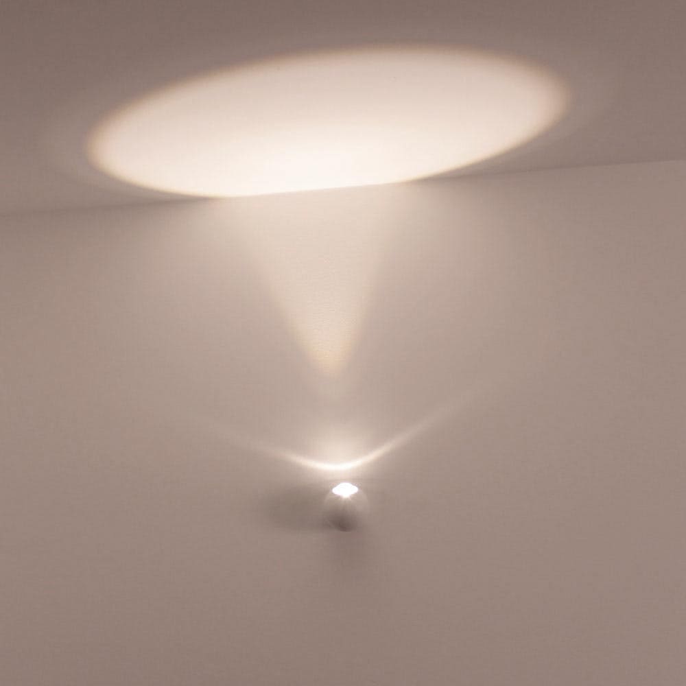 LED Decken- & Wandleuchte Glob 350° schwenkbar Weiß