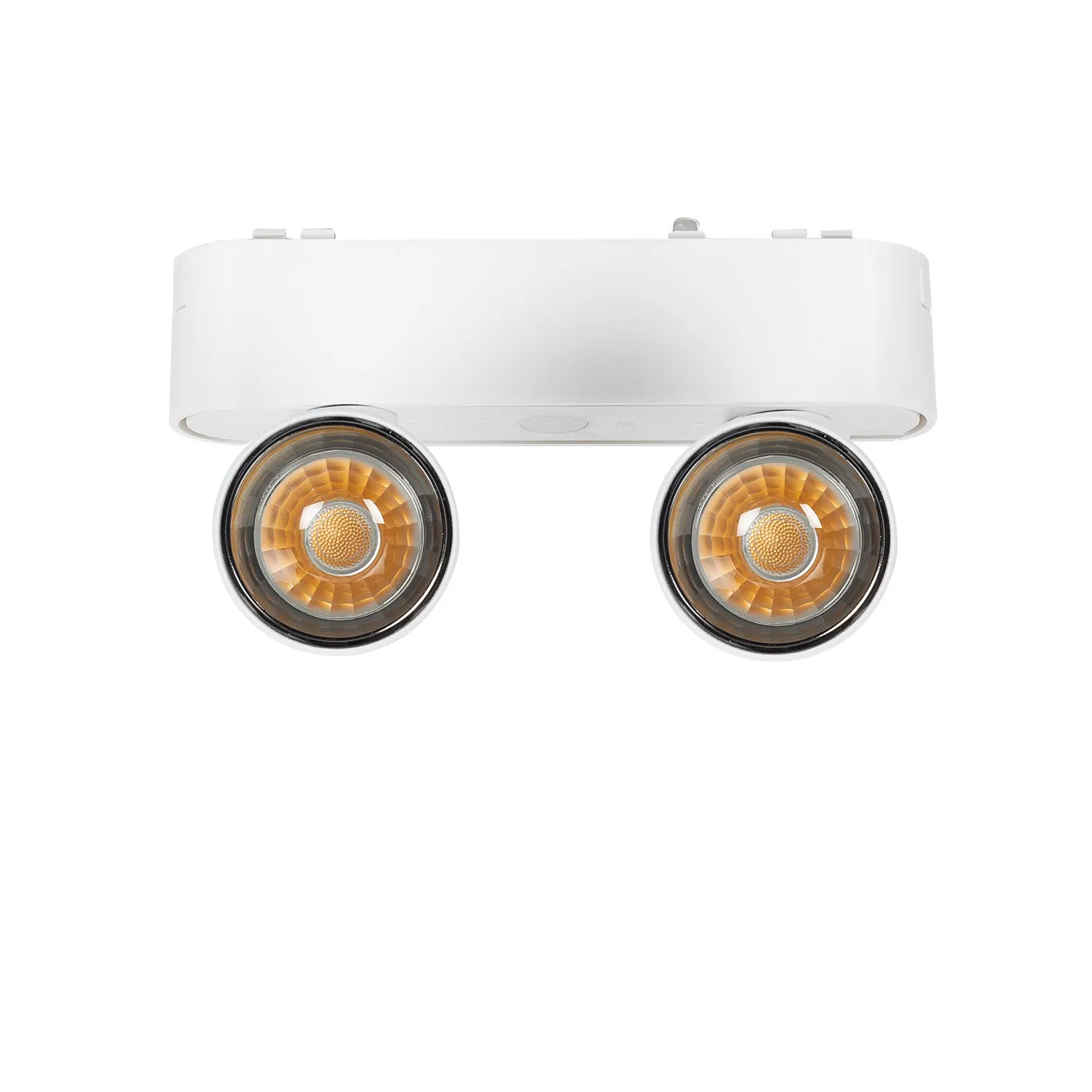 LED-Strahler Doppelt für 1-Phasenmagnetschiene 25mm Super Slim 10W 48VD