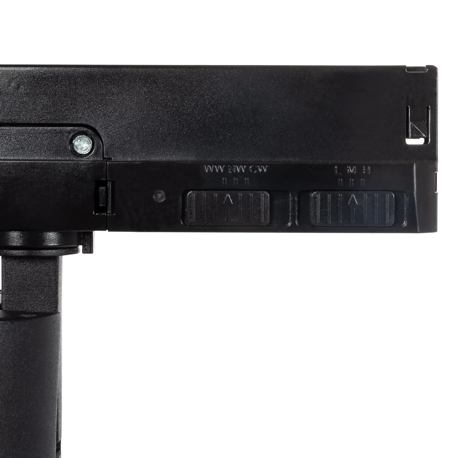 Spot sur rail 3-PH PARA CCT 30-35-40W CRI90 noir