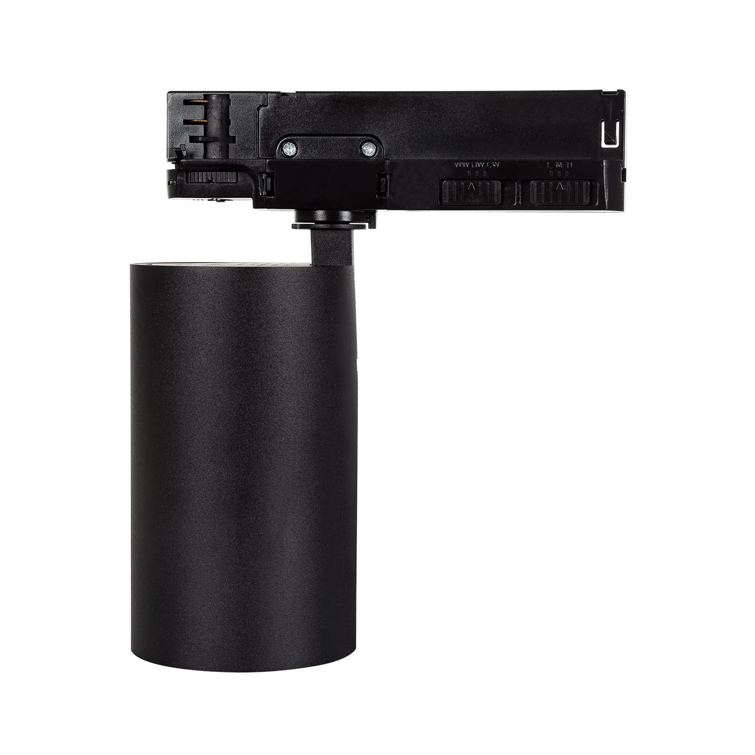 Spot sur rail 3-PH PARA CCT 30-35-40W CRI90 noir