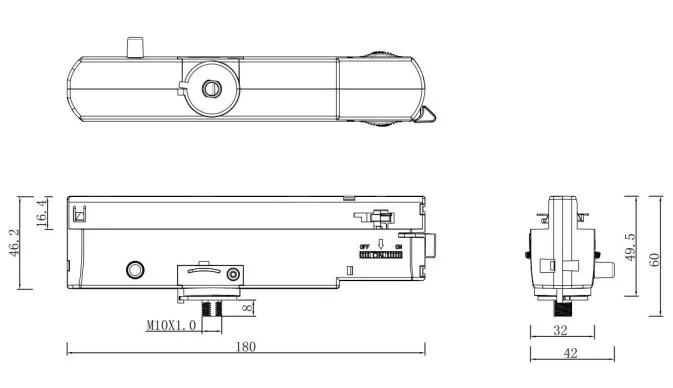 Spot sur rail 3-PH PONCE 30W CRI90 No Flicker blanc