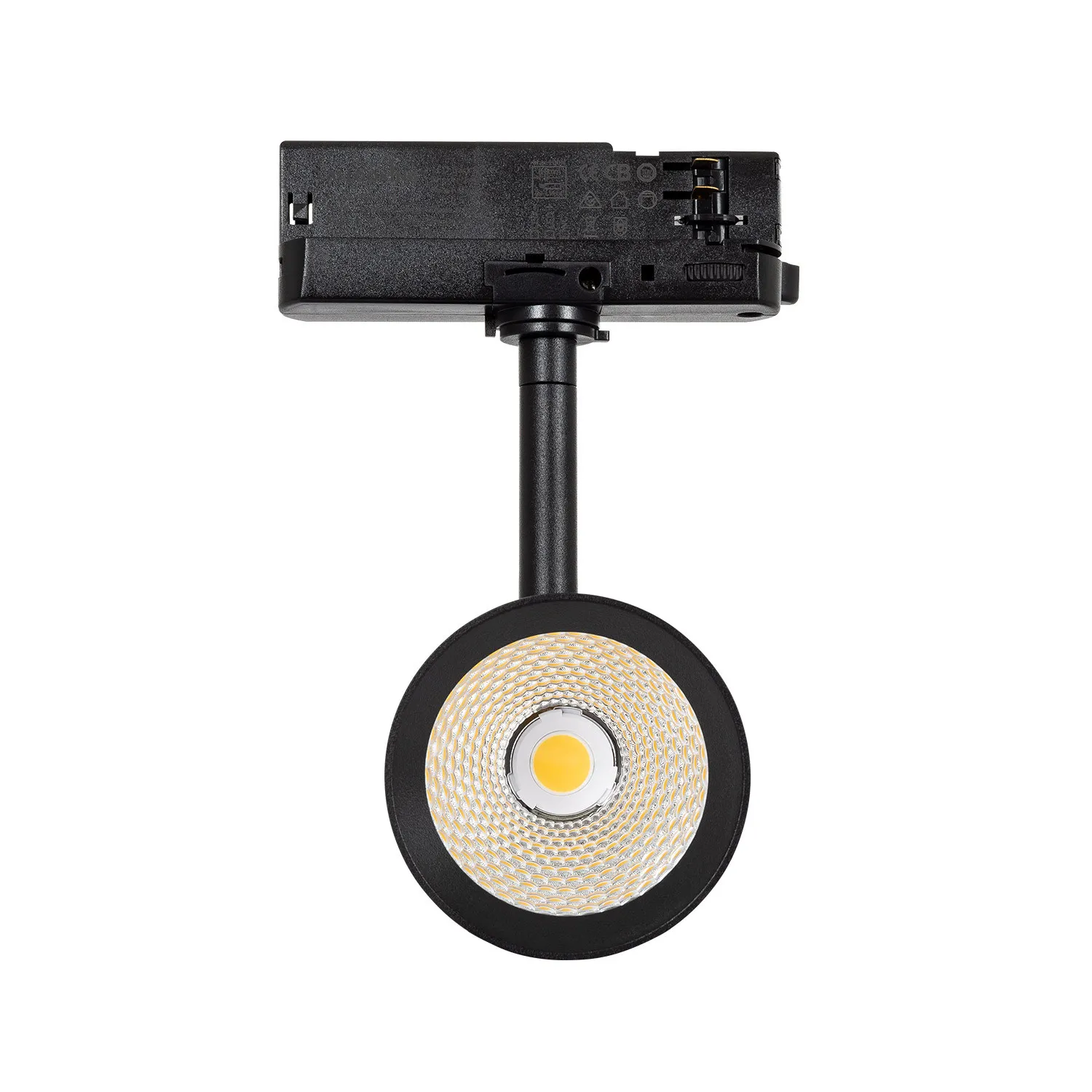 Spot sur rail 3-PH PONCE 30W CRI90 No Flicker noir. jpg