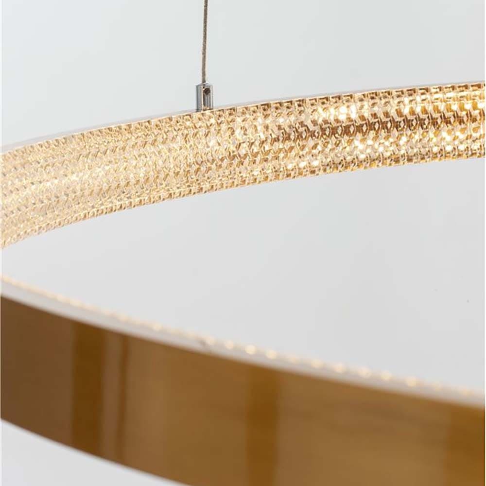 Hängelampe Preston Ø 110cm Gold