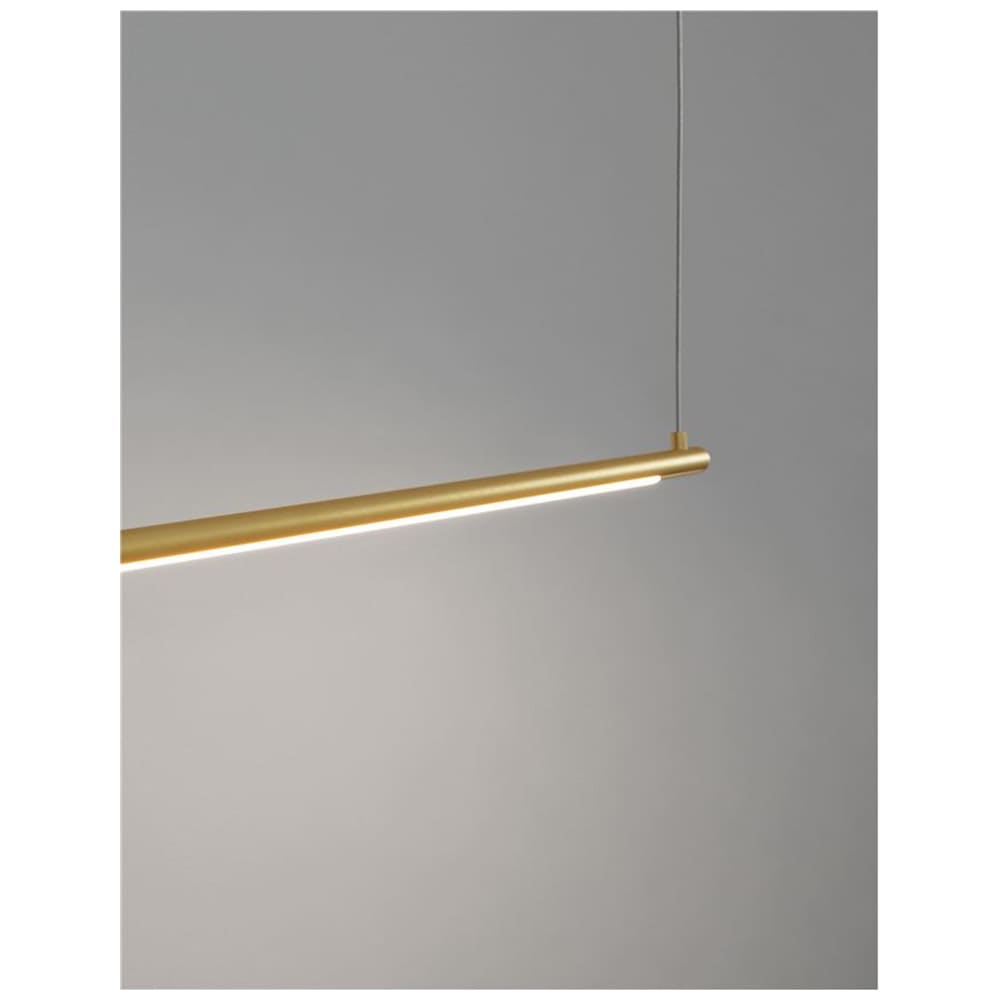 Nova Luce Elettra LED Hängelampe Metall gold1