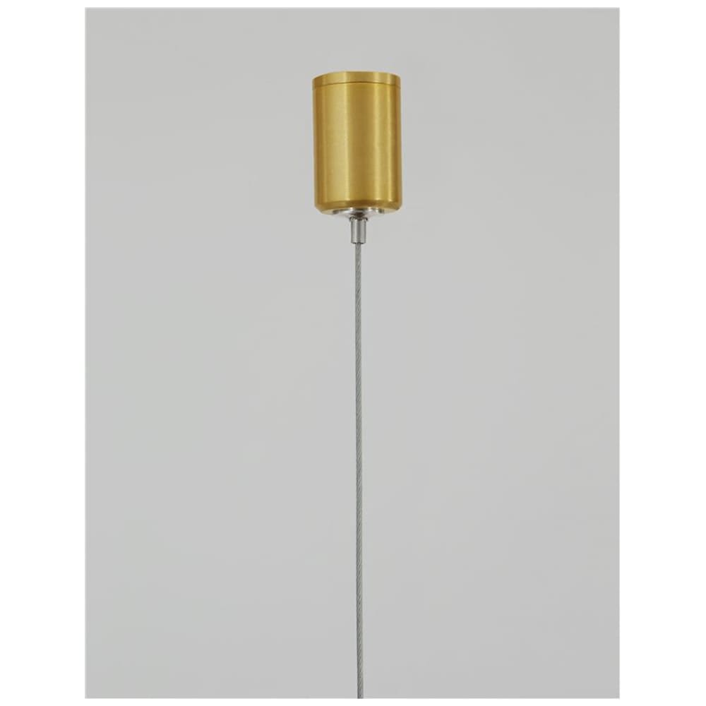 Nova Luce Elettra LED Hängelampe Metall gold3