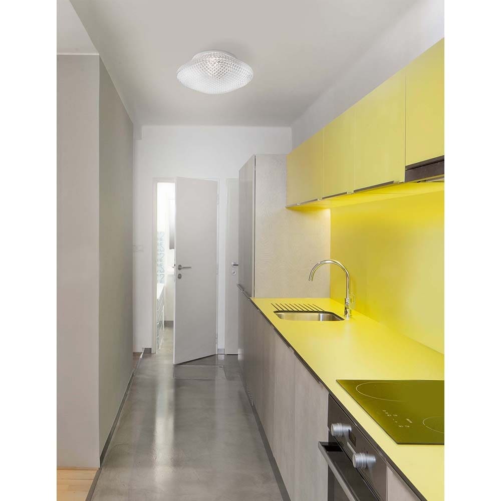 Nova Luce Sens Bad-Deckenleuchte Glas