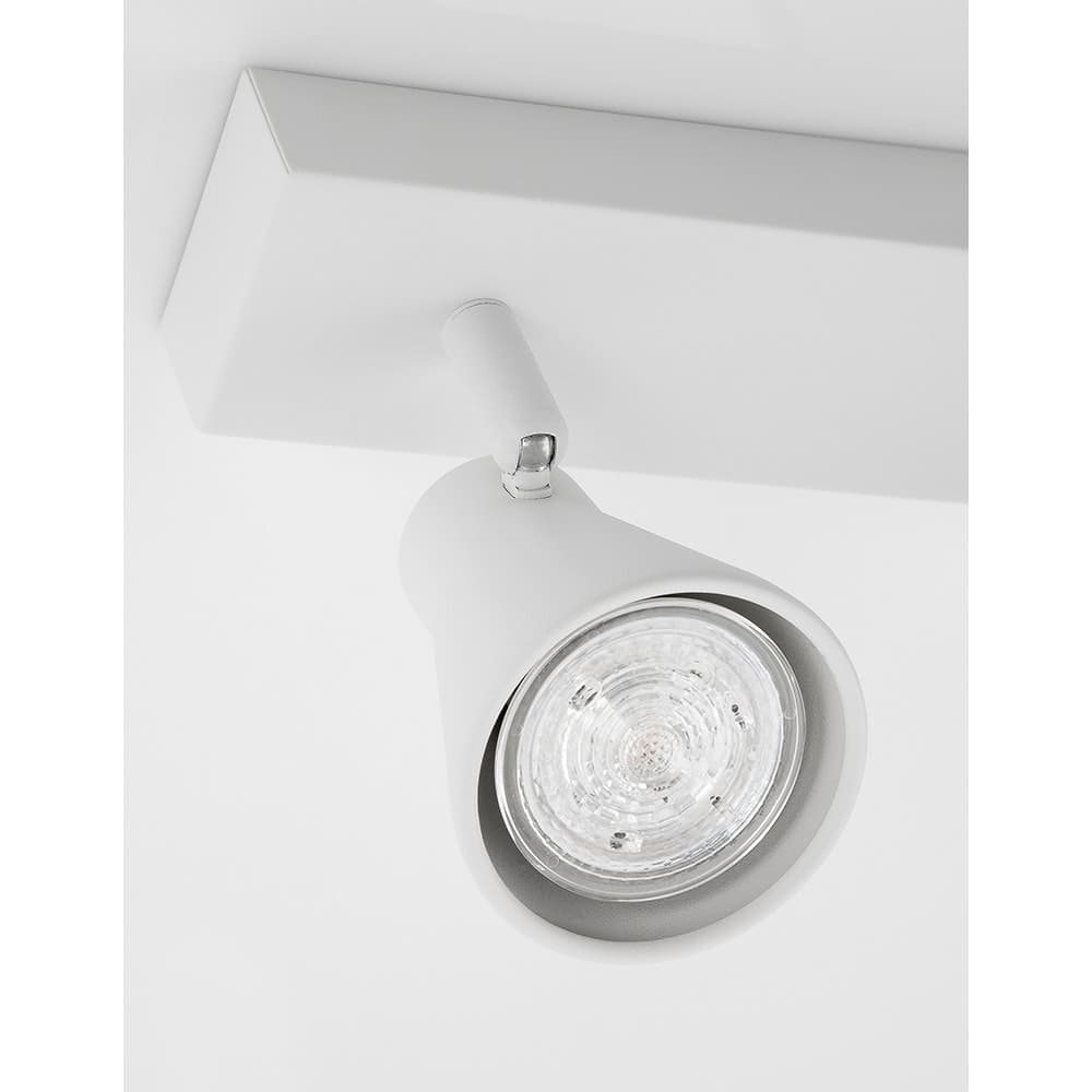 Nova Luce Dublin LED Balkenstrahler 2-flammig Weiss