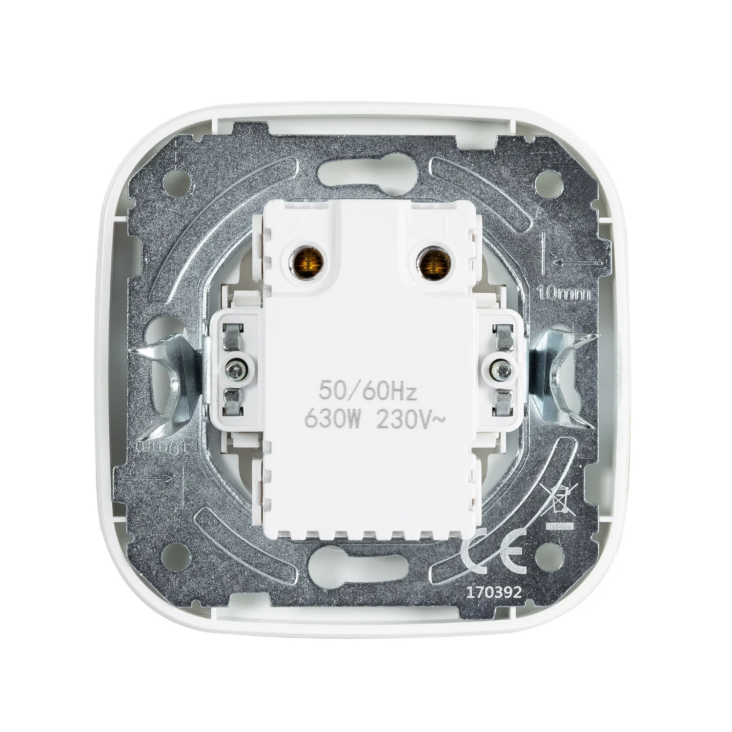 Dimmer Triac Klassisch rund und weiß