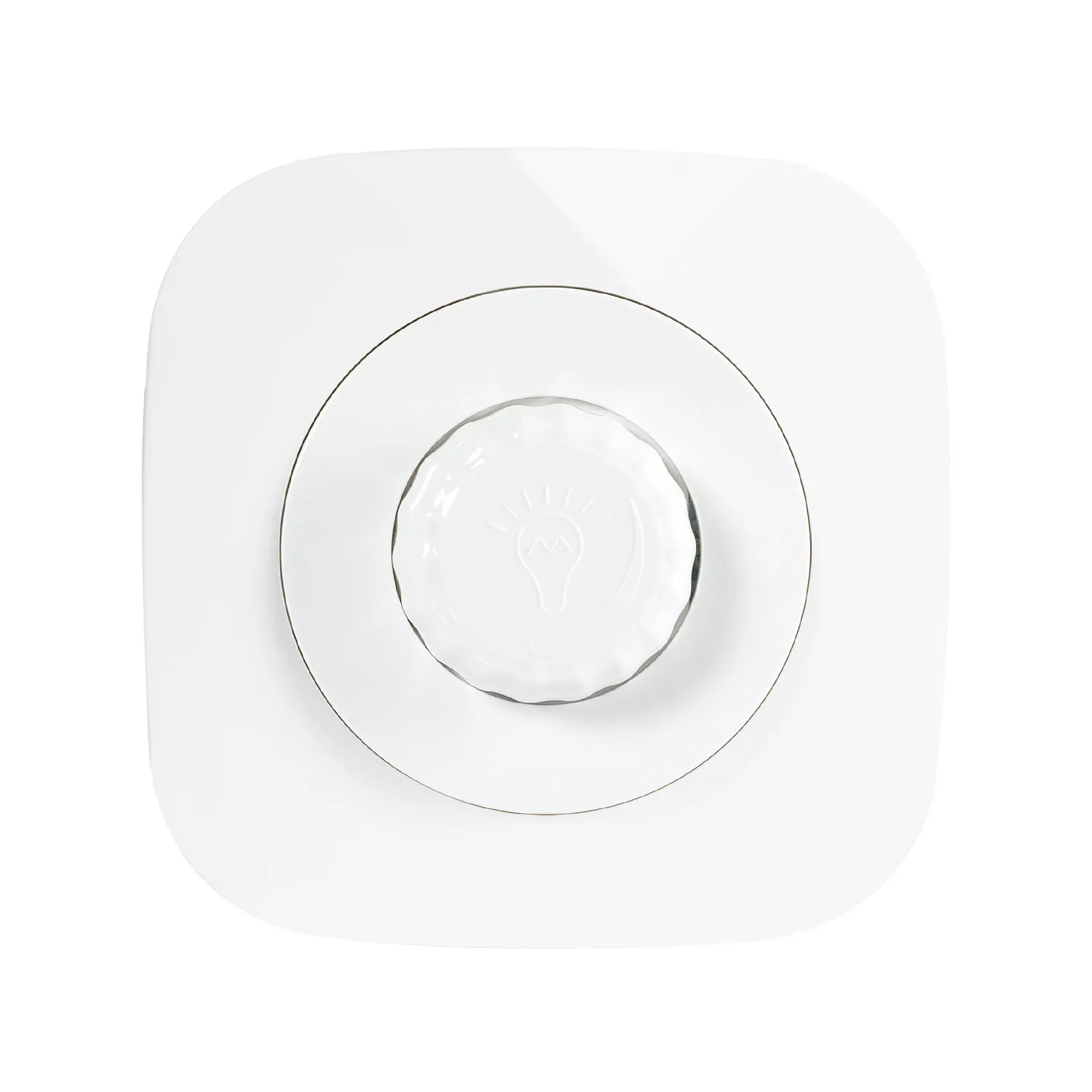 Dimmer Triac Klassisch rund und weiß