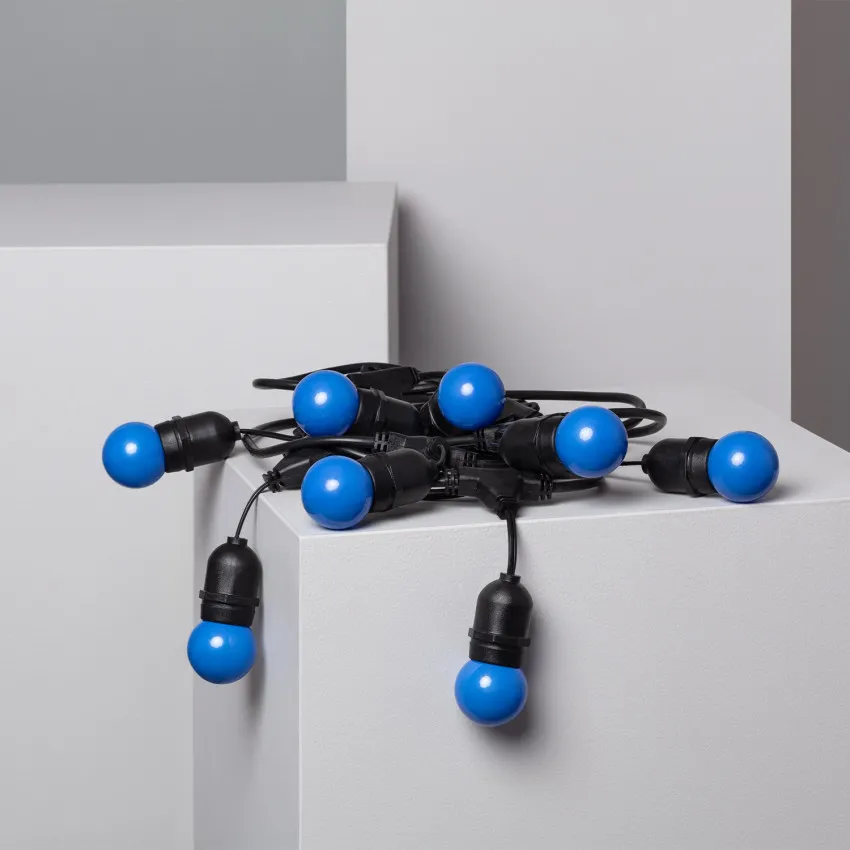 kit-guirnalda-waterproof-55m-negro-8-bombillas-led-e27-g45-3w-de-colores