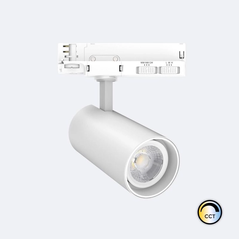 foco-carril-led-trifasico-30w-fasano-cct-no-flicker-regulable-dali-blanco