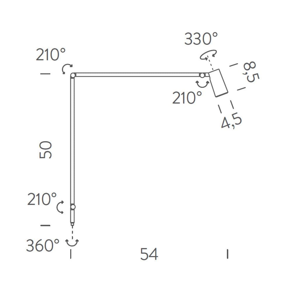 Nemo-Untitled-LED-Tisch-und-Wandlampe-Spot-89222_4