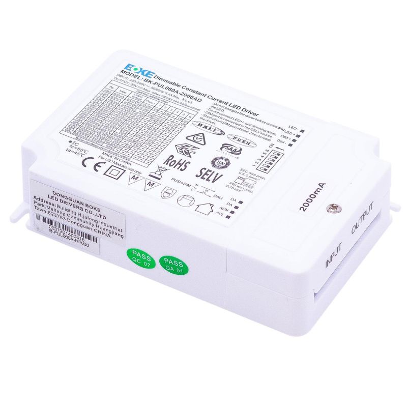 LEDTreiber60W3-42V08-2AIP20dimmbarDALI1-10VPUSHBOKEBK-PUL060A-2000ADKonstantstromCC-18228_800x800