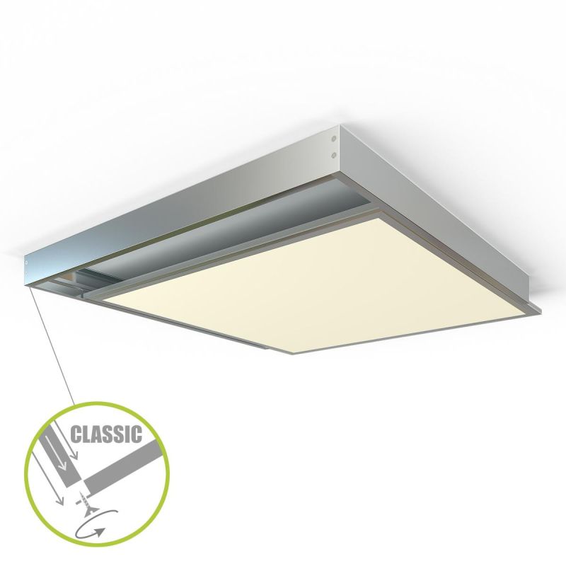 LEDPanelAufbaurahmenClassic62x62cmsilberAufputzMontagerahmen-27423_800x800