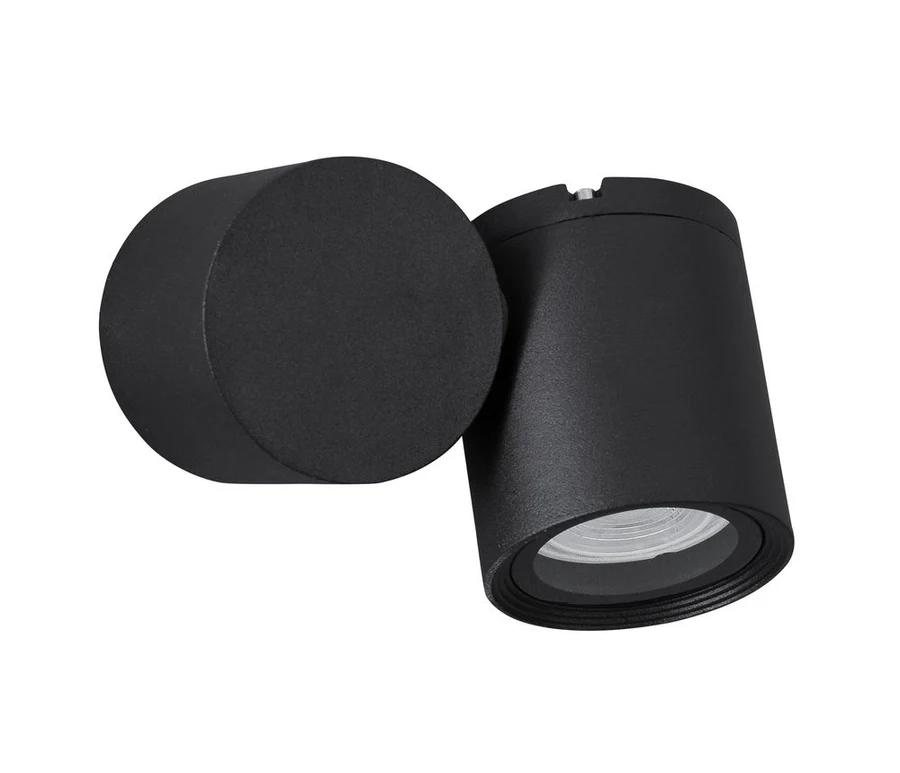 Focus-Aussenwandleuchte-Rund-GU10-7-Watt-Schwarz-IP54-180960_1