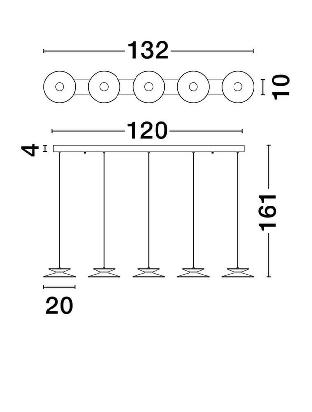 Morfi-Pendelleuchte-Balken-132cm-5-fl-3000K-Schwarz--Gold-181169_6