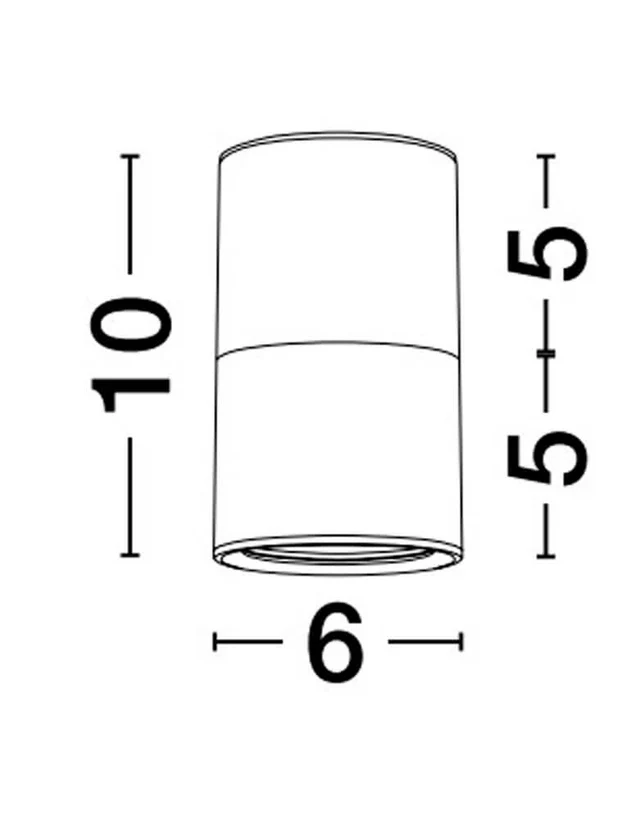 Picto-Deckenleuchte-GU10----6cm-Schwarz--Gold-181837_10