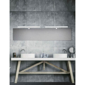  LED Spiegelbeleuchtung Bad chrom IP44