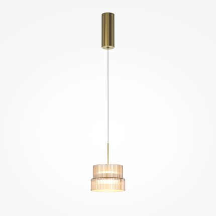 LED Hängeleuchte Scala Bronze Design aus Glas von Maytoni