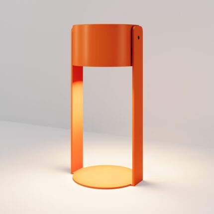 Tragbare Outdoor-Leuchte Cavo Orange modern