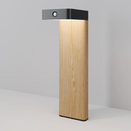 LED Wegeleuchte Nordis Schwarz 2W 3000K IP65 für Gartenwege und Außenanlagen