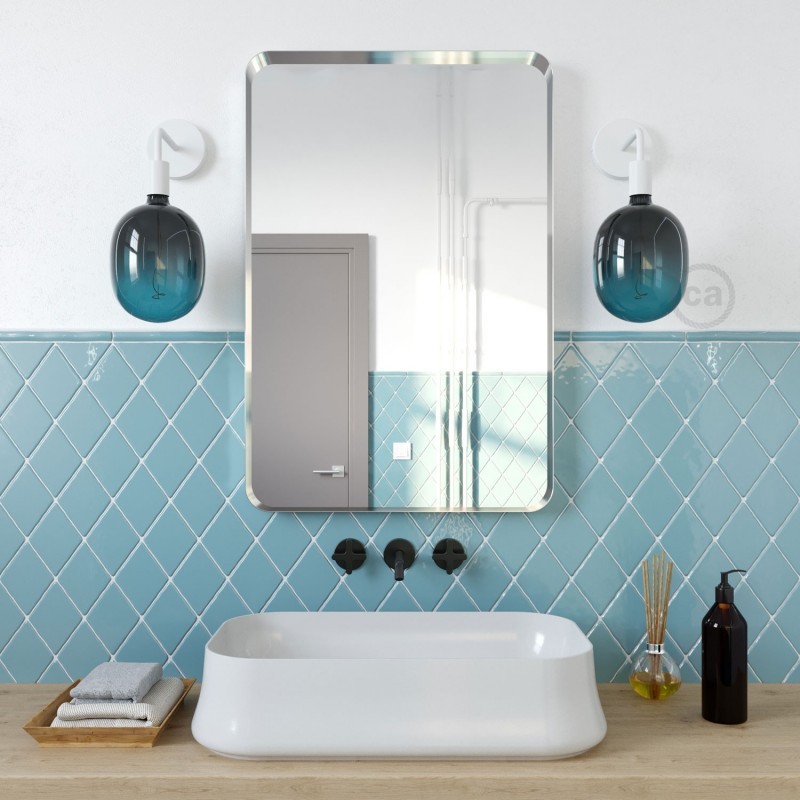 LED-Lampe E27 Dimmbar Filament 4W Cobble Pastelltonfarbige série Egg 2200K