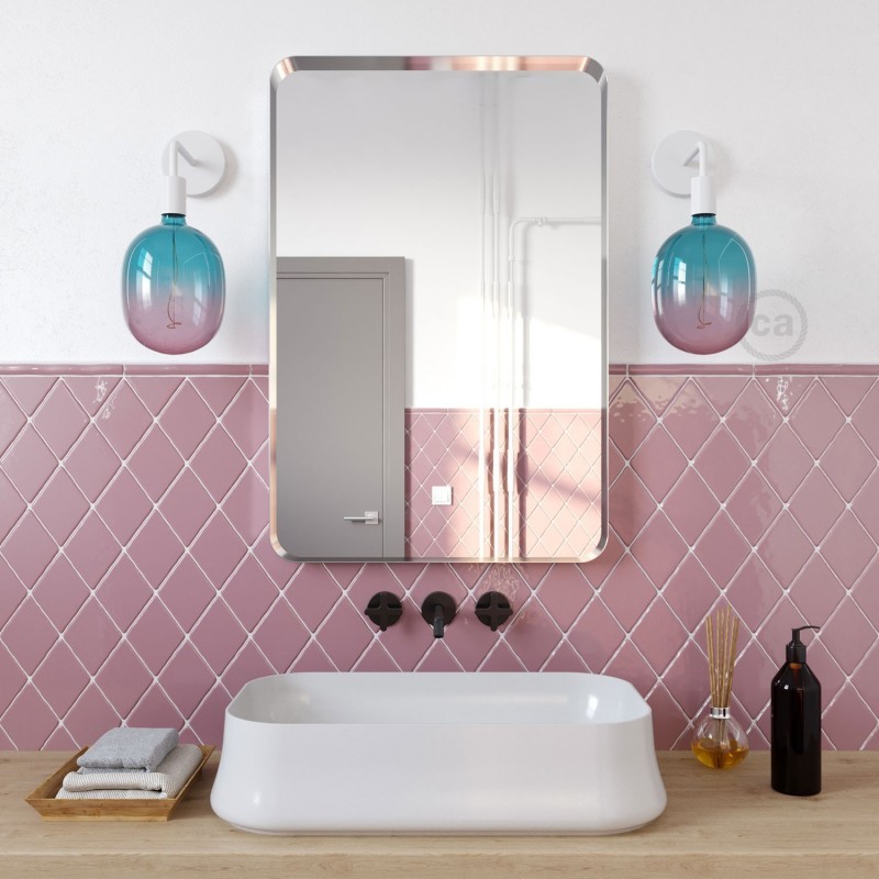 LED-Lampe E27 Dimmbar Filament 4W Cobble Pastelltonfarbige série Egg Dream 2200K