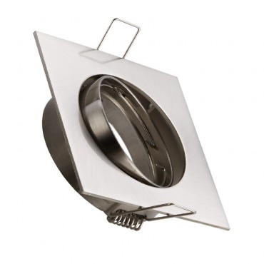 Kippbarer Ring Downlight Eckig für LED Lampen GU10 / GU5.3