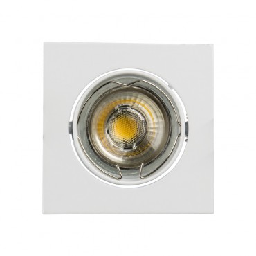 Kippbarer Ring Downlight Eckig für LED Lampen GU10 / GU5.3