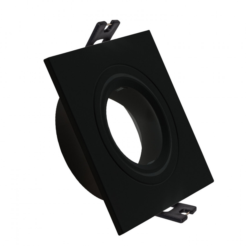 Downlight-Ring Eckig Schwenkbar PC für LED-Lampen GU10 / GU5.3