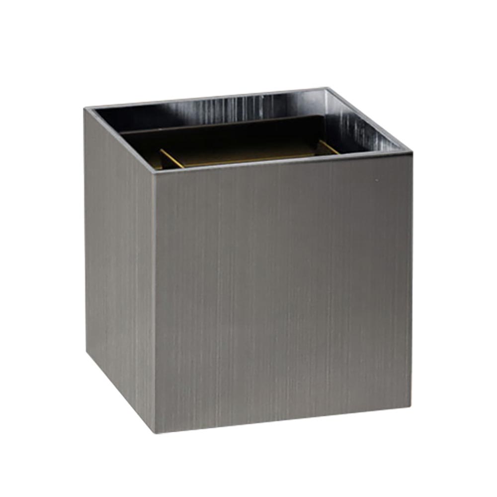 s.LUCE pro Ixa LED Wandleuchte IP44 verstellbare Winkel Edelstahl