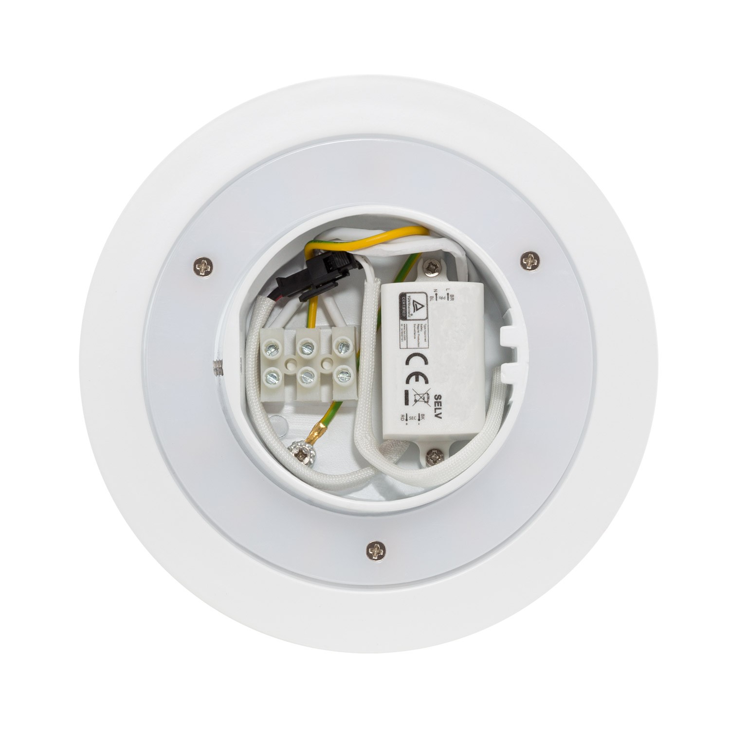 LED Wandleuchte Iris 6W Weiss