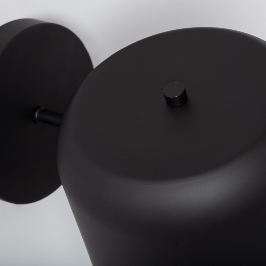 Wandleuchte DJANITT aus Metall schwarz orientierbar