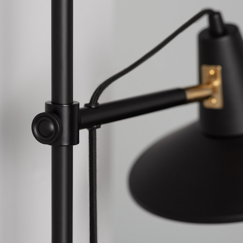 Wandleuchte MARAM aus Metall schwarz