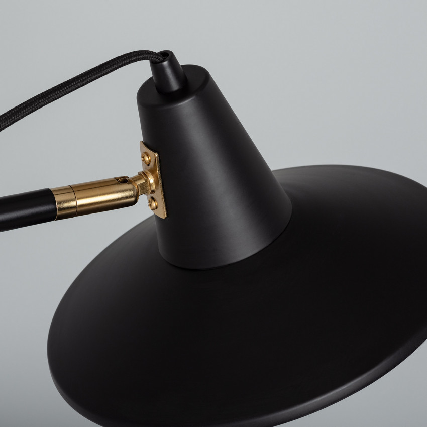 Wandleuchte MARAM aus Metall schwarz