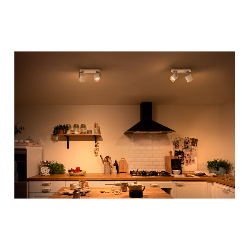 LED-Leuchte PHILIPS Byrl 2x4,3W 2 Strahler